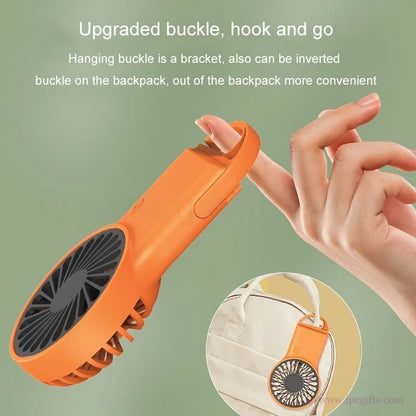 Handy Mini Fan 3 Speed-Perfect for School Users & Hikers