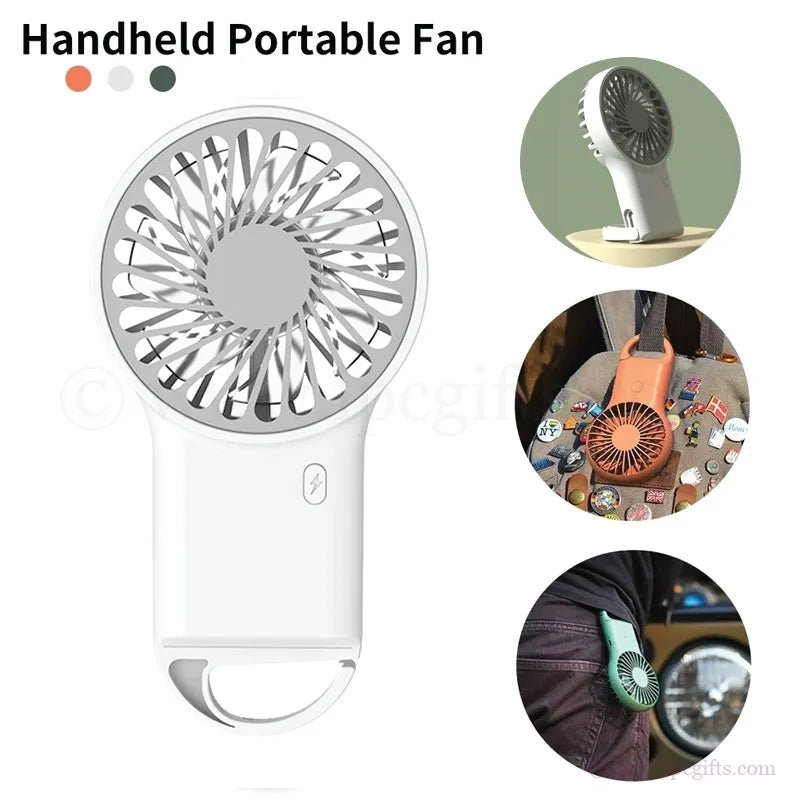 Handy Mini Fan 3 Speed-Perfect for School Users & Hikers
