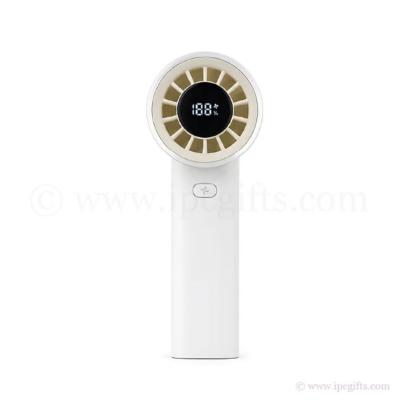 Handy Turbo Fan 5 speed-Ultra-Slim Mini Fan USB Rechargeable for Bag & Purse