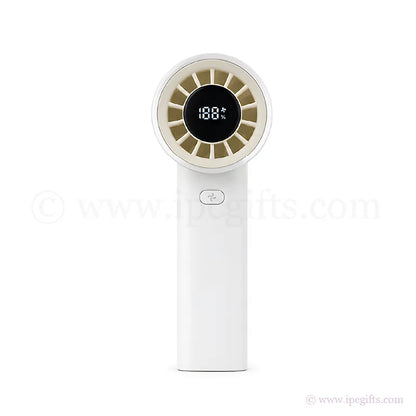 Handy Turbo Fan 5 speed-Ultra-Slim Mini Fan USB Rechargeable for Bag & Purse