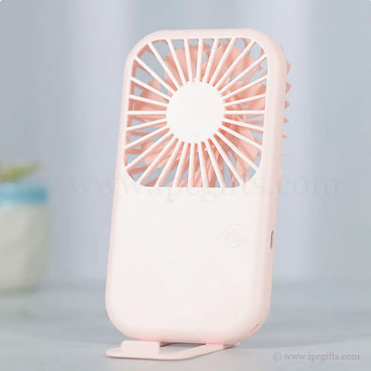 Portable Mini Pocket Fan with Stand 3 Speed