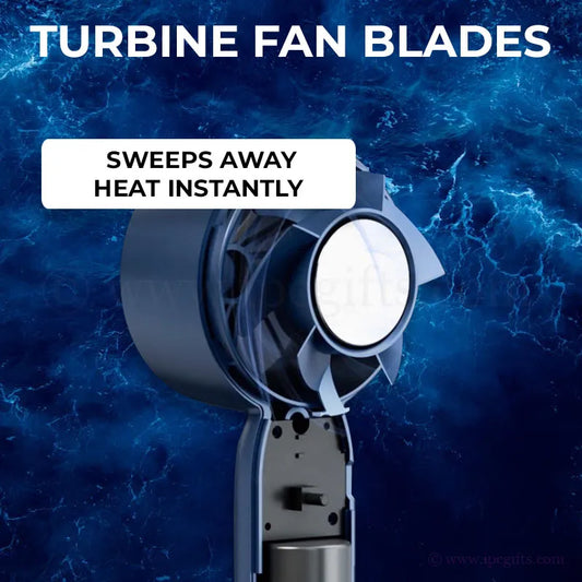 Storm Handheld Fan with Handphone Stand