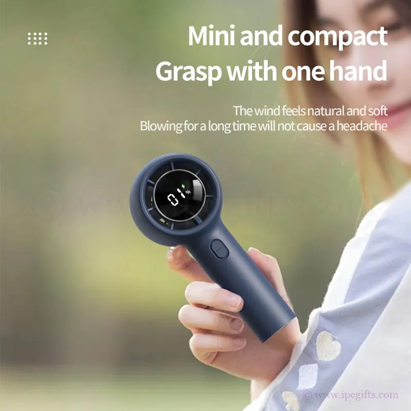 5 Speed Superb Strong Wind Handheld Turbo Fan – IPC Gifts Sdn Bhd