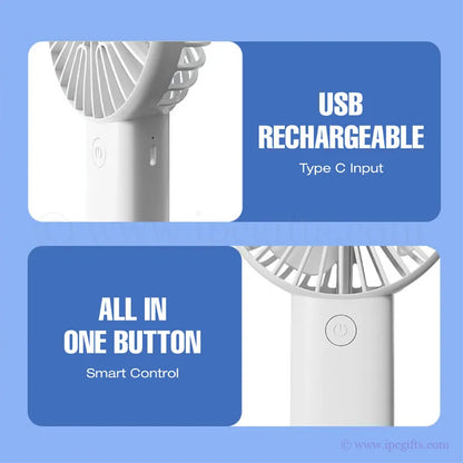 USB Handheld Fan – Recharge Anywhere
