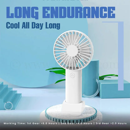 USB Handheld Fan – Recharge Anywhere