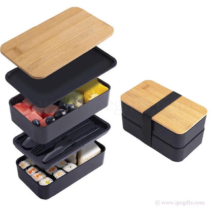 Bamboo Fibre Lunch Box – Lightweight Sustainable Food Storage Box for Meal Prep & Outdoor