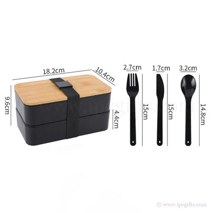 Bamboo Fibre Lunch Box – Lightweight Sustainable Food Storage Box for Meal Prep & Outdoor