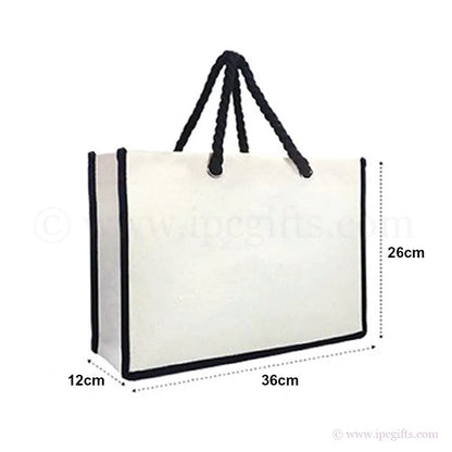 STELLA Laminated Canvas Tote Bag-Sustainable, Washable & Travel-Friendly