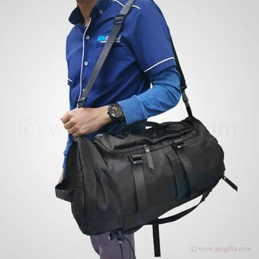 2-Way Travel Duffel Bag – Lightweight & Durable Nylon Carry-On