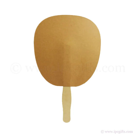 Eco Kraft Hand Fan-Suitable for Exhibition and Concert Use