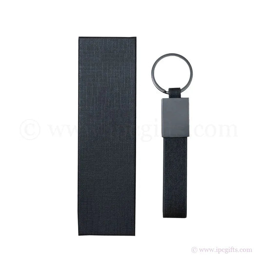 Executive Leather Keychain – Ideal for Business Gifts