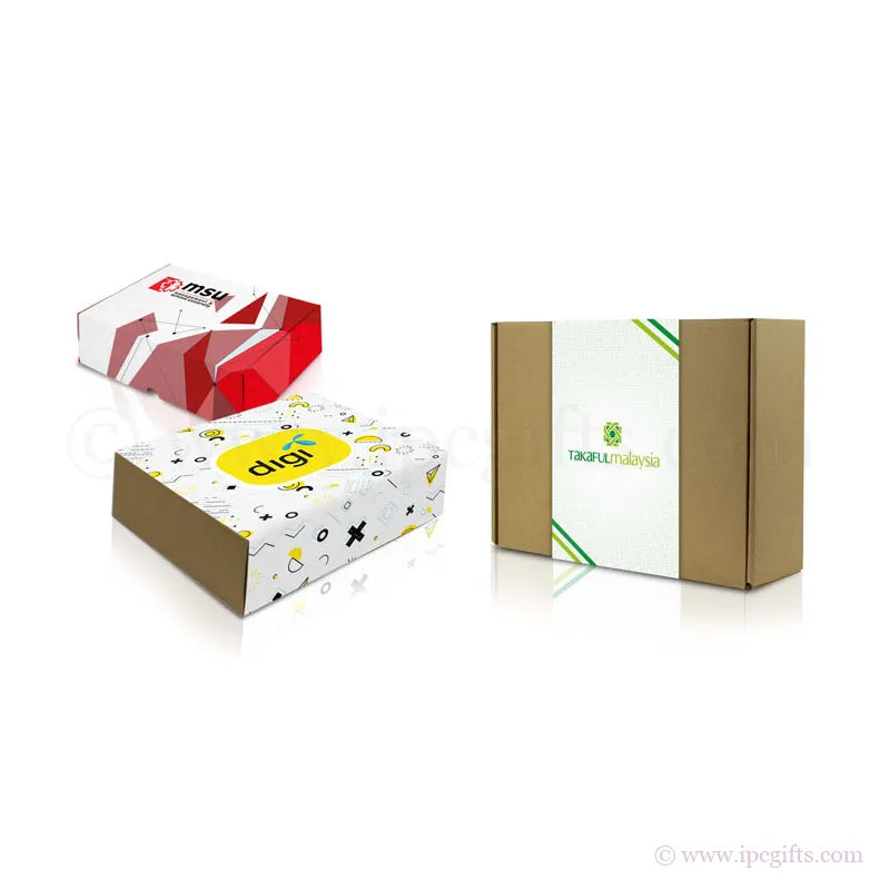 Flute Paper Box Kraft Paper with Flute Mailer Box – IPC Gifts Sdn Bhd
