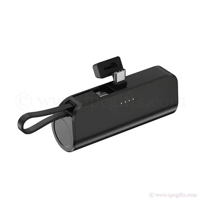Portable Mini Powerbank 5000mAh With 2 Ways Type-C