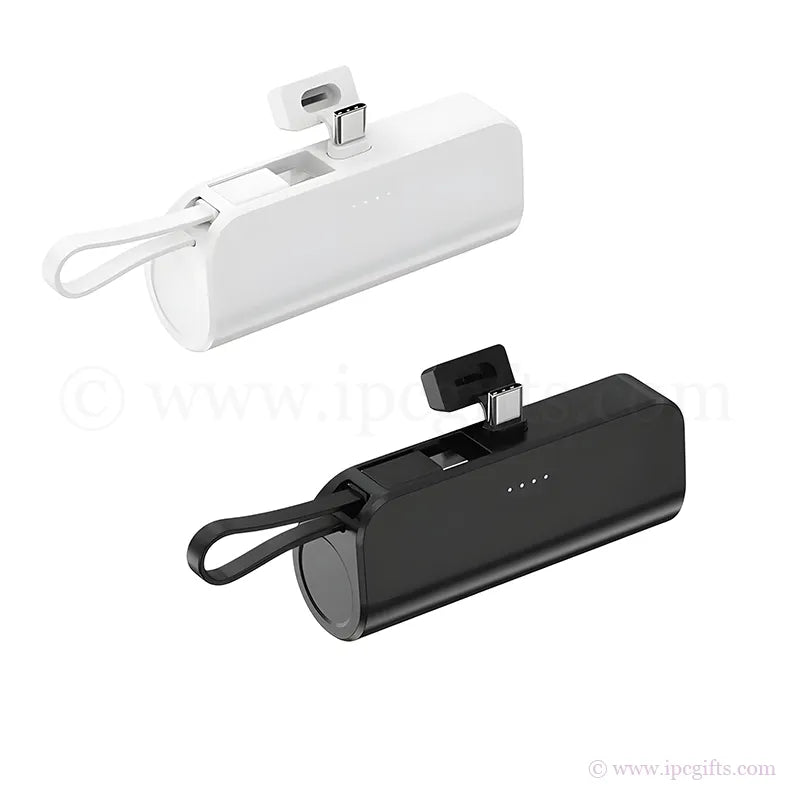 Portable Mini Powerbank 5000mAh With 2 Ways Type-C