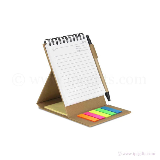SCRIBBLE - Eco Notepad Set with Kraft Paper and Eco Ball Pen