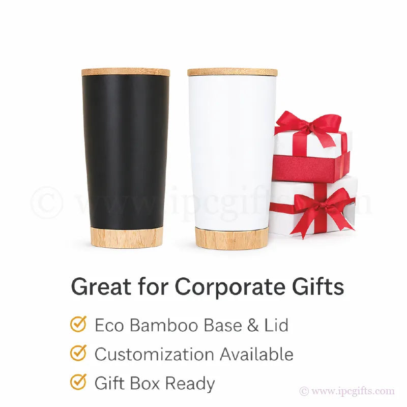 Bamboo Mug Natural Eco Friendly – Reusable BPA Free Coffee Cup for Office, Travel & Daily Use