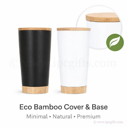 Bamboo Mug Natural Eco Friendly – Reusable BPA Free Coffee Cup for Office, Travel & Daily Use