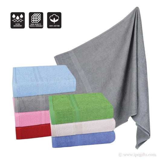 Custom Logo Bath Towel – Soft, Absorbent & Brandable