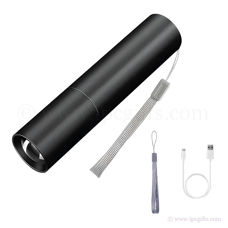 Mini Torch Light USB Rechargeable – Compact Bright LED Flashlight for Camping, Travel & Power Outage