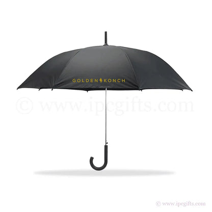 DILLY 23-Inch J-Handle Umbrella – Compact Rain Umbrella