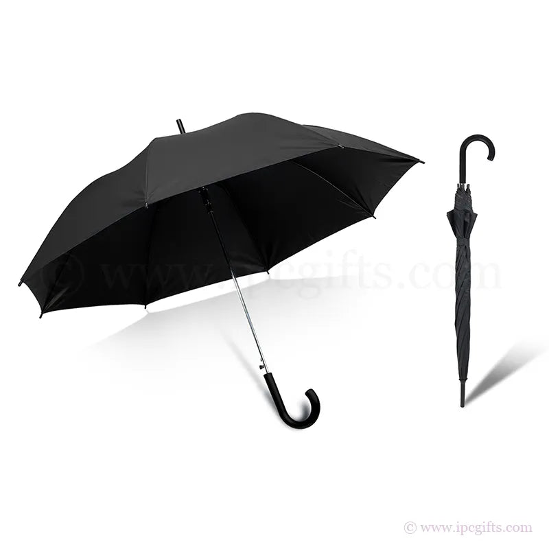 DILLY 23-Inch J-Handle Umbrella – Compact Rain Umbrella