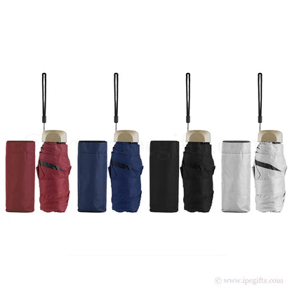 BRITT 7-Inch Mini Foldable Umbrella – Compact Travel Umbrella