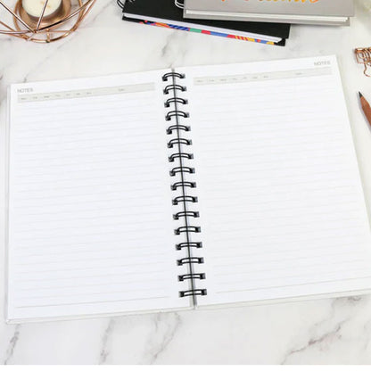 Customised Wire-O Chipboard Notebook