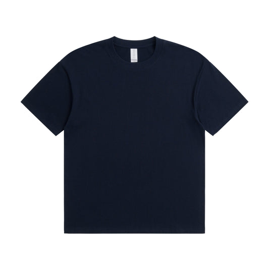 180G Adult Round Neck Short Sleeve T-Shirt - Midnight Blue